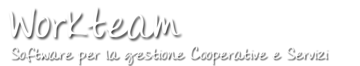 Gestionale Workteam per Cooperative